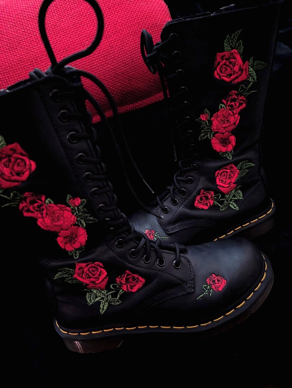 Dr. Martens Vonda mid-calf boots (14-eye)